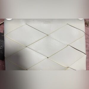 Vince Camuto White Leather Handbag